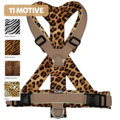 BUMER HUNDEGESCHIRR SAFARI, GEPOLSTERT, (SOFTSHELL), KOMPLETT KONFIGURIERBAR