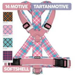 BUMER Hundegeschirr TARTANMOTIVE